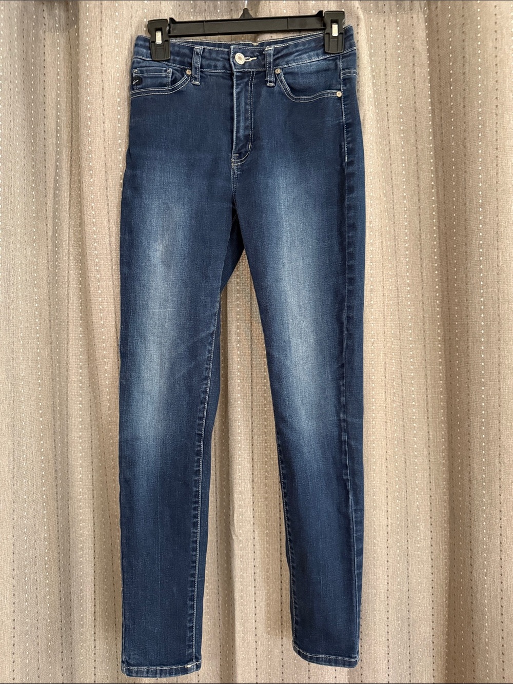 KanCan Mid-Rise Dark Blue Skinny Jeans